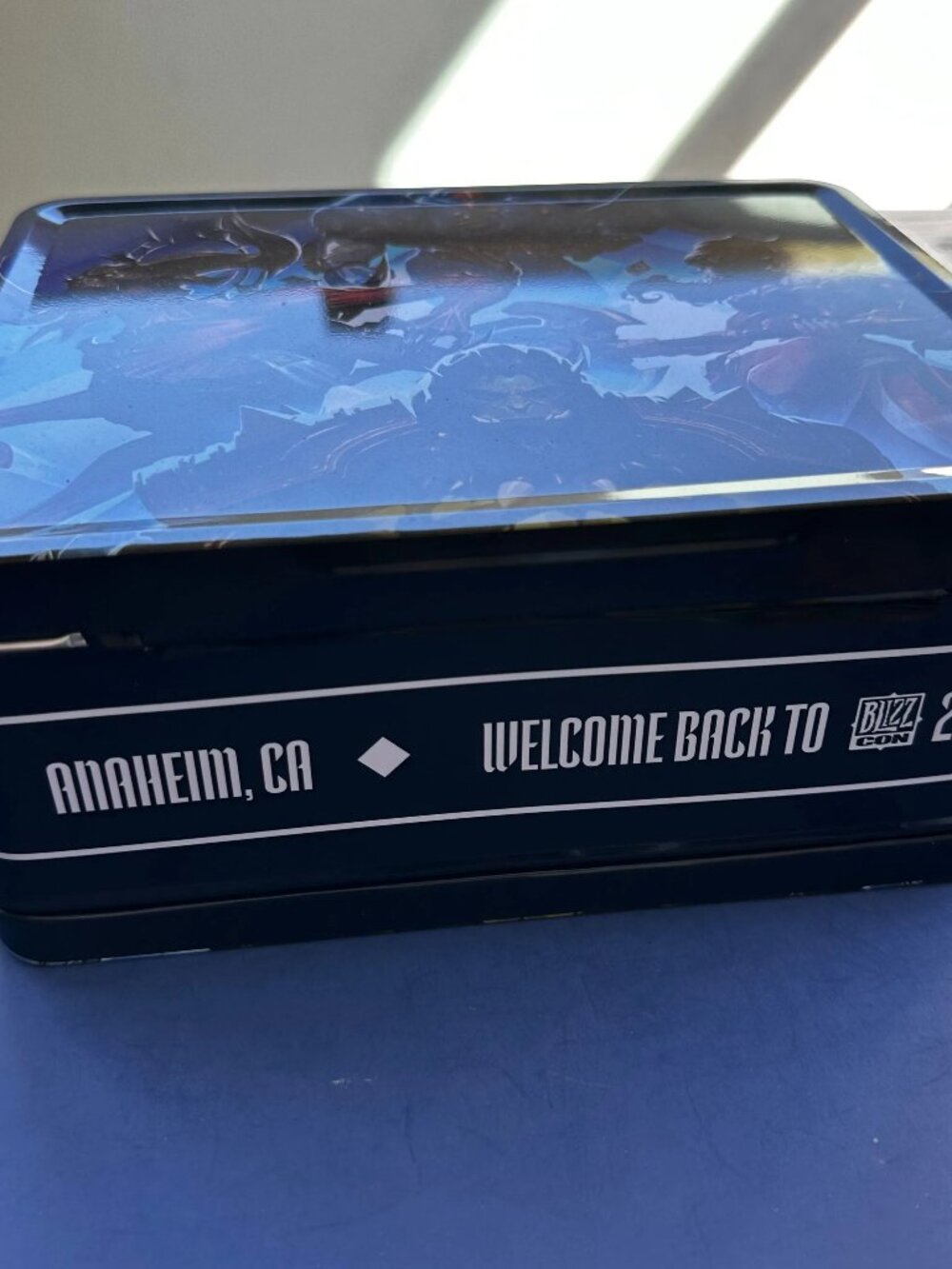 BlizzCon 2026 The Next Chapter metal lunch tin